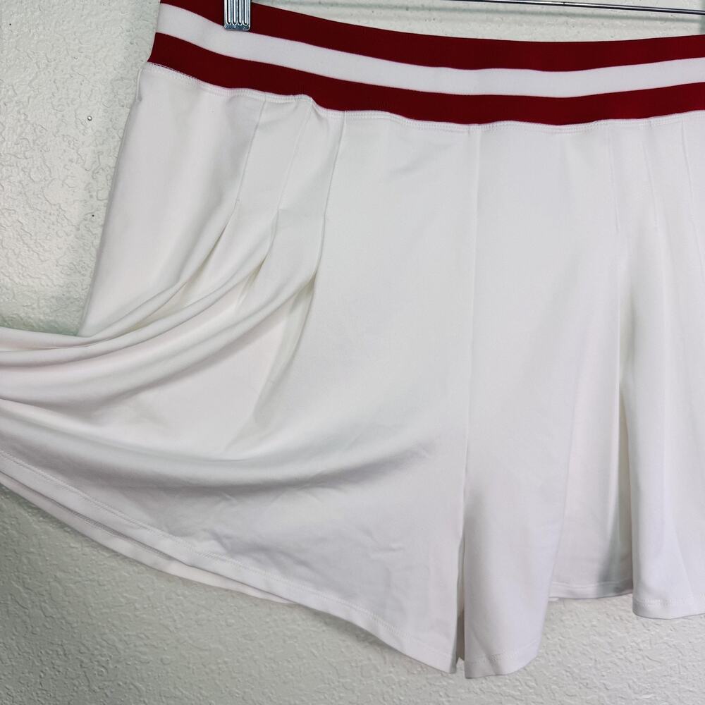 Tuckernuck Shorts Womens XXL Tennis Golf Athletic Skirt Skort White 2X Plus Size - Picture 4 of 11